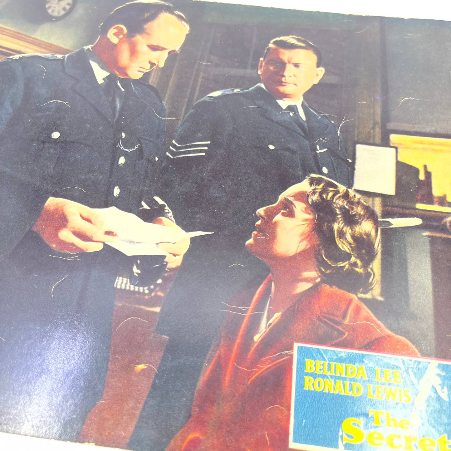 1958 The Secret Place Belinda Lee Ronald Lewis British Lobby Card 11 FL4