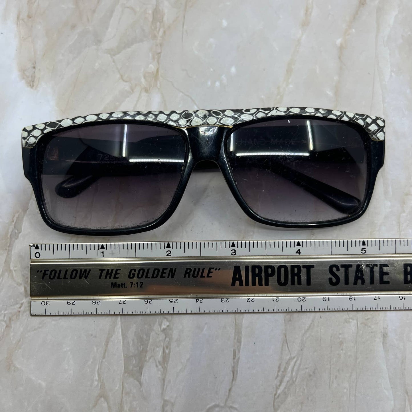 Retro Oversize 90s Glam Handmade Korea Sunglasses Eyeglasses Frames TJ1-G4-7