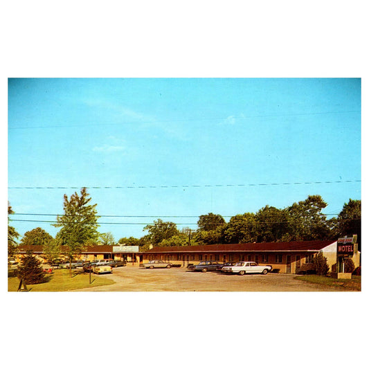 Vintage Postcard Crossroads Motel Cincinnati Ohio Howard & Catherine Frank TJ7-1