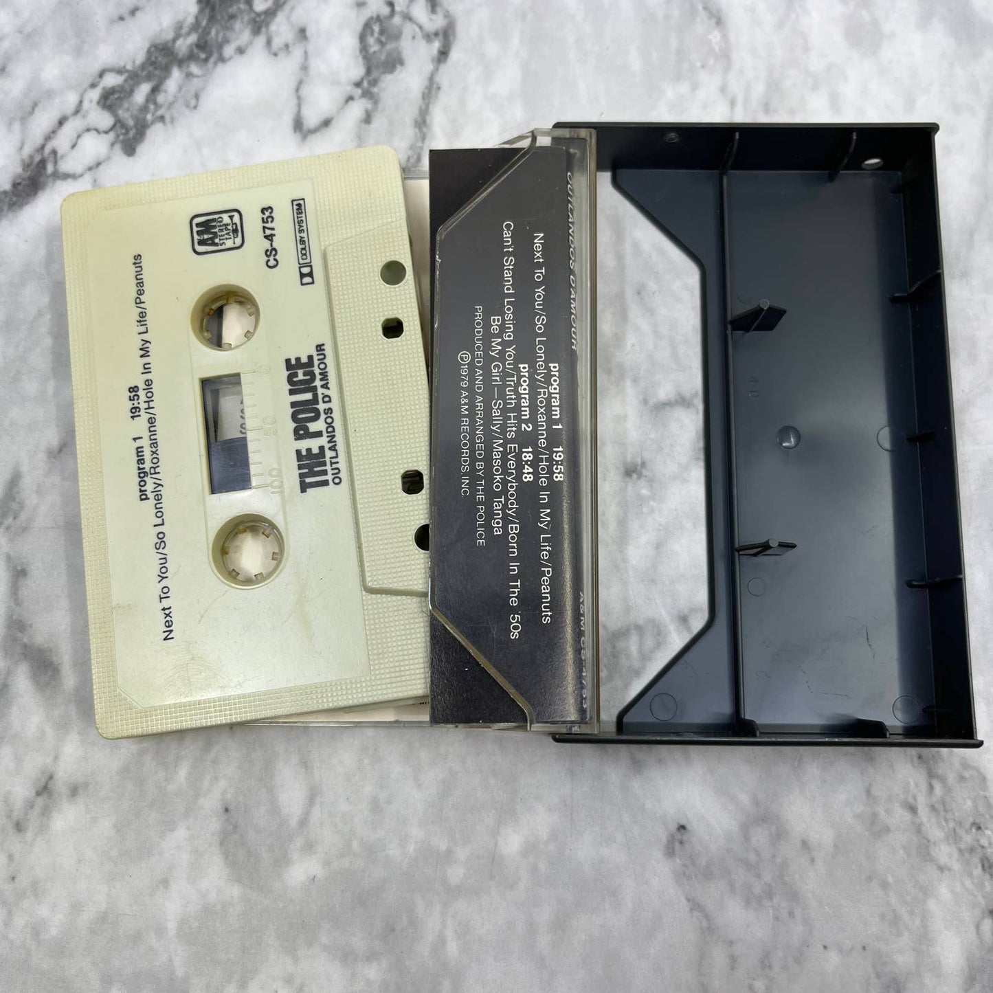 The Police - Outlandos D'Amour  - Cassette Tape TD8-71