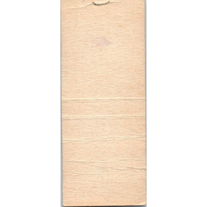 SJ Bronstein Company Textiles Advertising Matchbook Cover SA9-M2