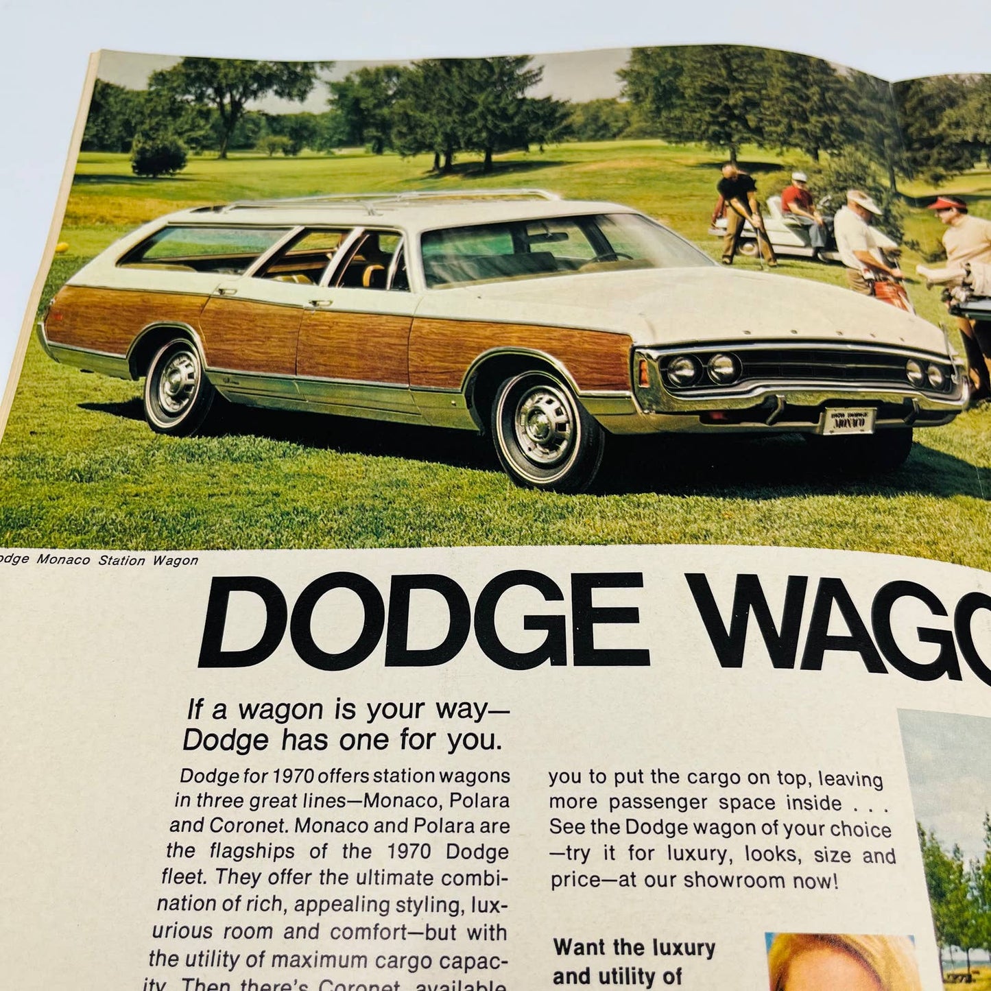 Dodge News Magazine December 1969 Monaco Polara Coronet Station Wagon BA3