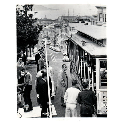 c1960 Press Photo Seeing America With Ed Sullivan - San Francisco CBS TJ7-2