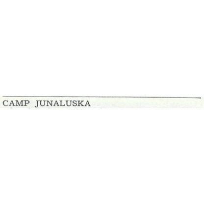 Camp Junaluska NC Ethel J. McCoy - 1921 Original Ad TJ7-S6