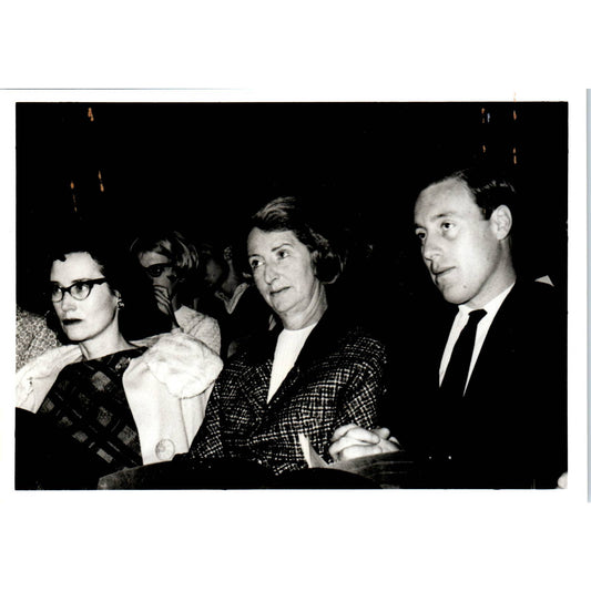 Mrs. John Keith Waller & Mrs. Donald B. Ward, Robert Laurie 1966 Photo TK1-P5