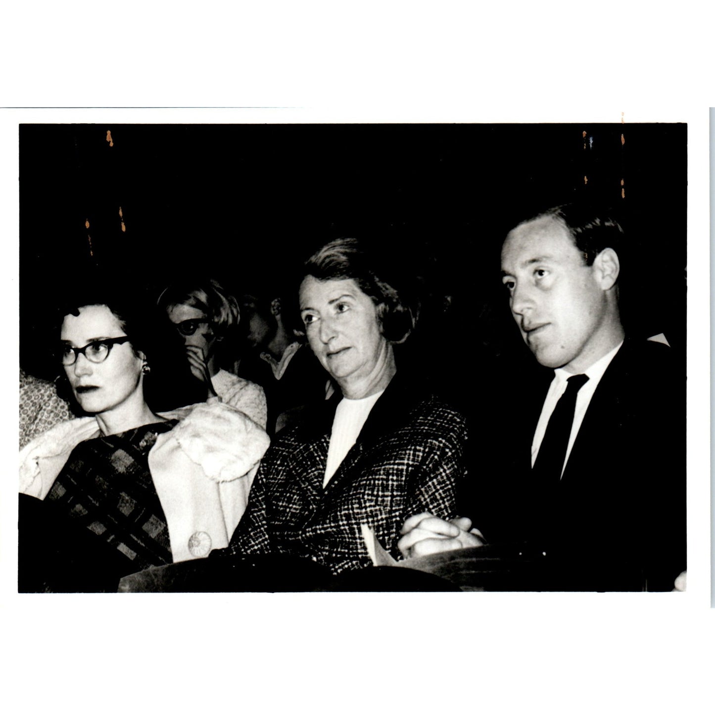 Mrs. John Keith Waller & Mrs. Donald B. Ward, Robert Laurie 1966 Photo B8