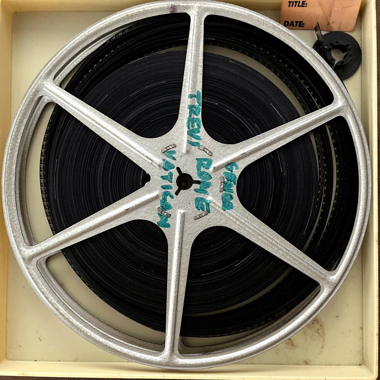 1960s 8mm Home Movie Film Reel Travel Rome France Bangkok St Peter TK2-R4