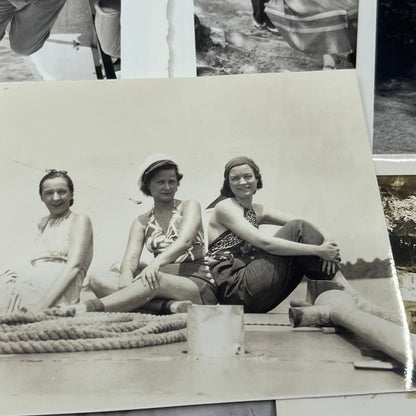 c1940 Photos VA Vacation Hollis & Margaret Mills, Roscoe & Myrtle Wright P4-10