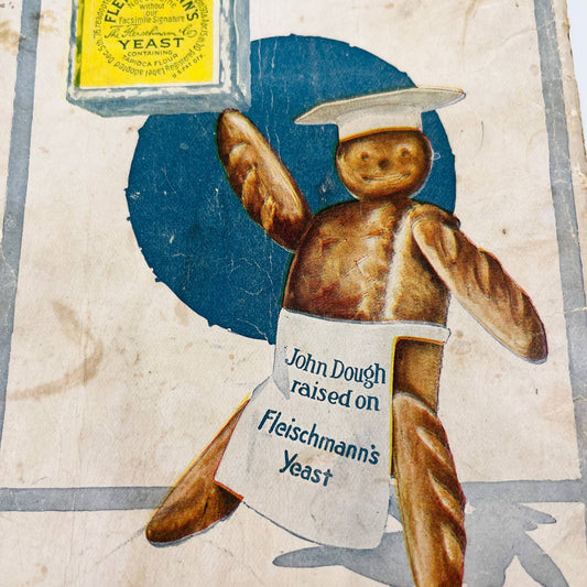 1916 Fleischmann’s Recipes Book Fleischmann Yeast Cookbook John Dough EA1