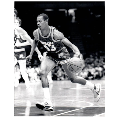 1985 Press Photo Basketball NBA Herb Williams Indiana Pacers 8x10" AD3