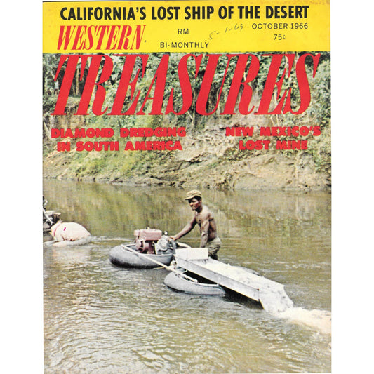 Western Treasures Magazine - Treasure Hunting Gold Metal Detecting Oct 1966 M5