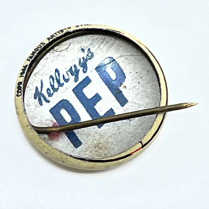 1946 Corky Kelloggs PEP Premium Celluloid Pinback Button SD9