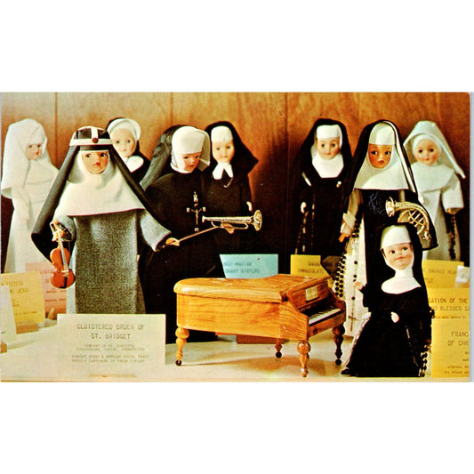 Exclusive Shrine Card Catholic Shrine Indian River MI Original Postcard PB10