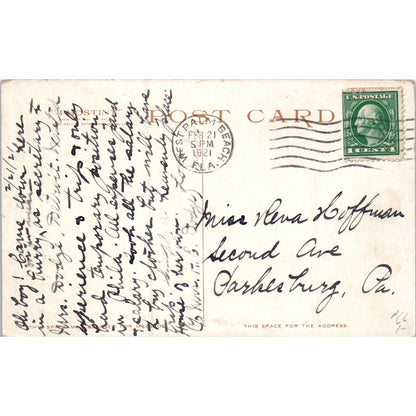 The Breakers Palm Beach 1921 Florida Original Postcard P2-4