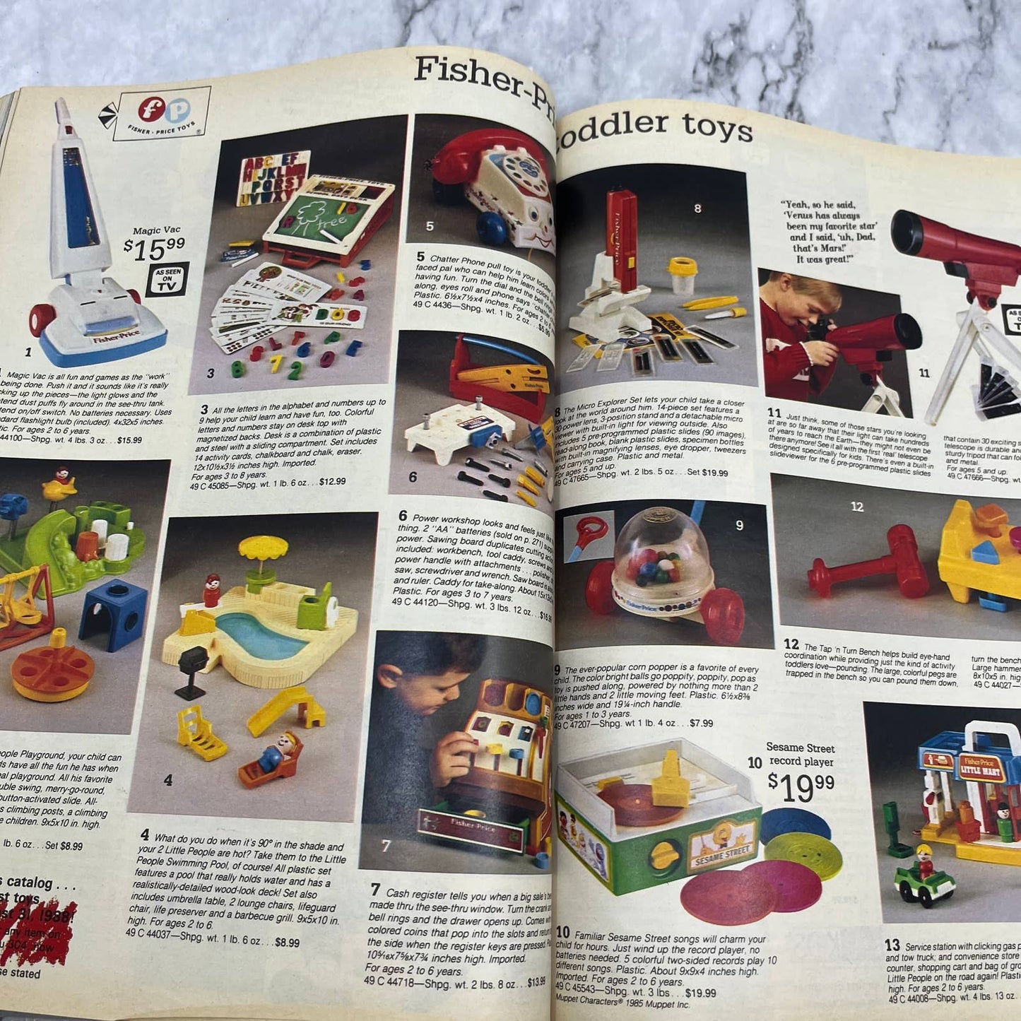 1987 Sears Wish Book for Kids Christmas Catalog Nintendo Jem Ghostbusters S4