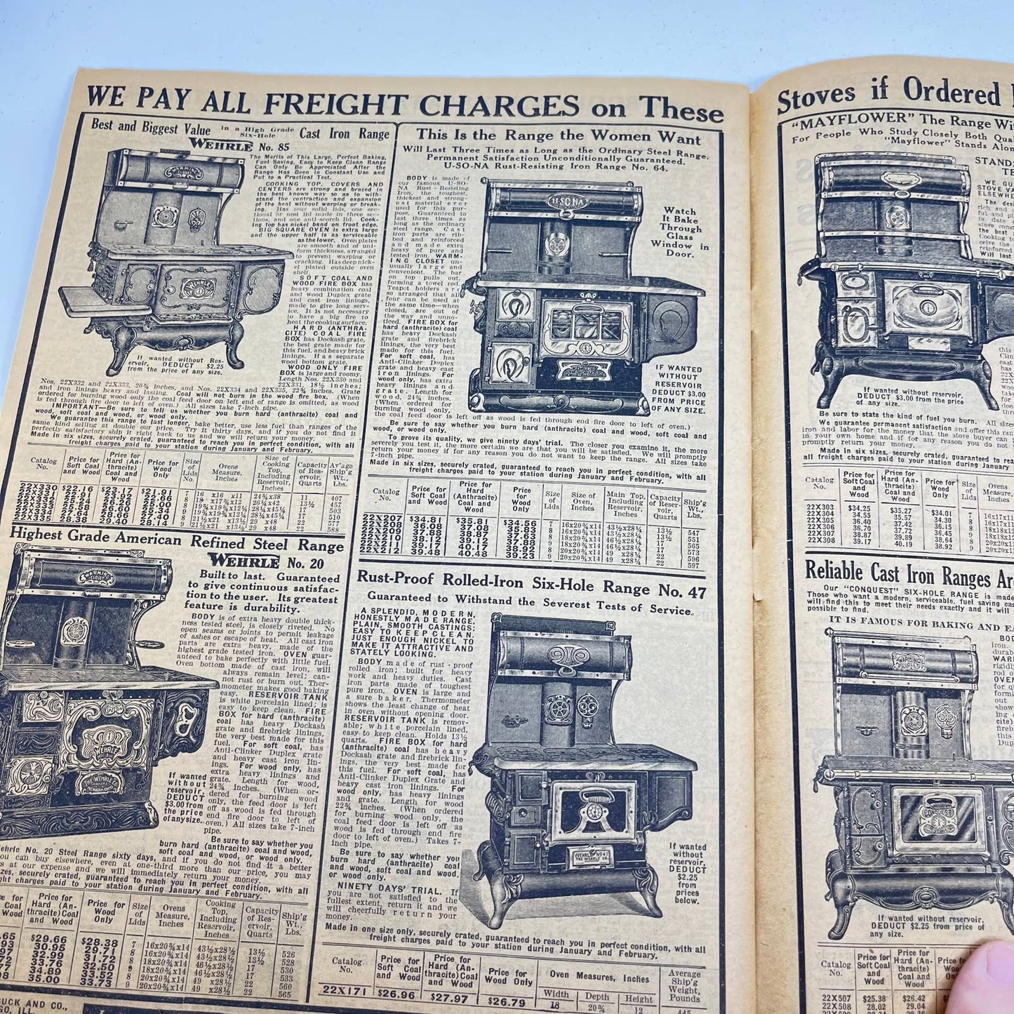 RARE Sears 1913 Jan/Feb White Goods Sale Catalog Sears Roebuck TF7