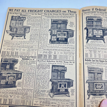 RARE Sears 1913 Jan/Feb White Goods Sale Catalog Sears Roebuck TF7