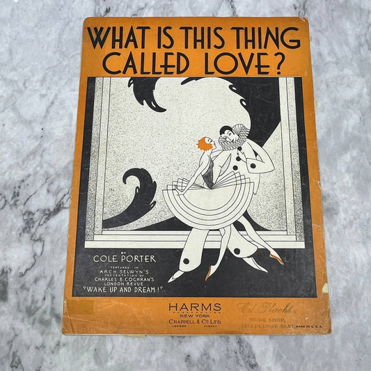 What is This Thing Called Love Cole Porter 1930 Sheet Music TK2-SM4