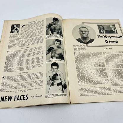 1954 Oct - The Ring Boxing Magazine – Hall of Fame Cover Rocky Marciano TA5