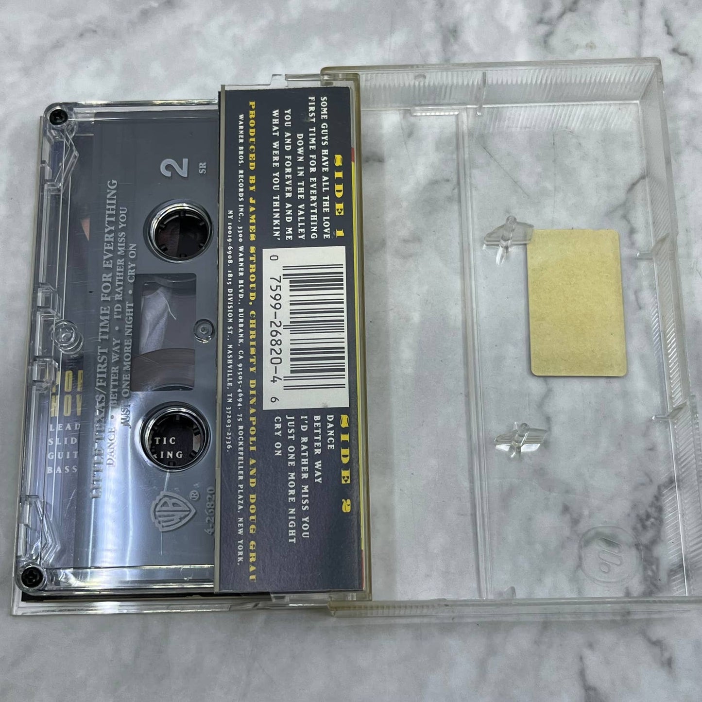 Little Texas First Time For Everything Vintage 1991 Cassette Tape TB7-19