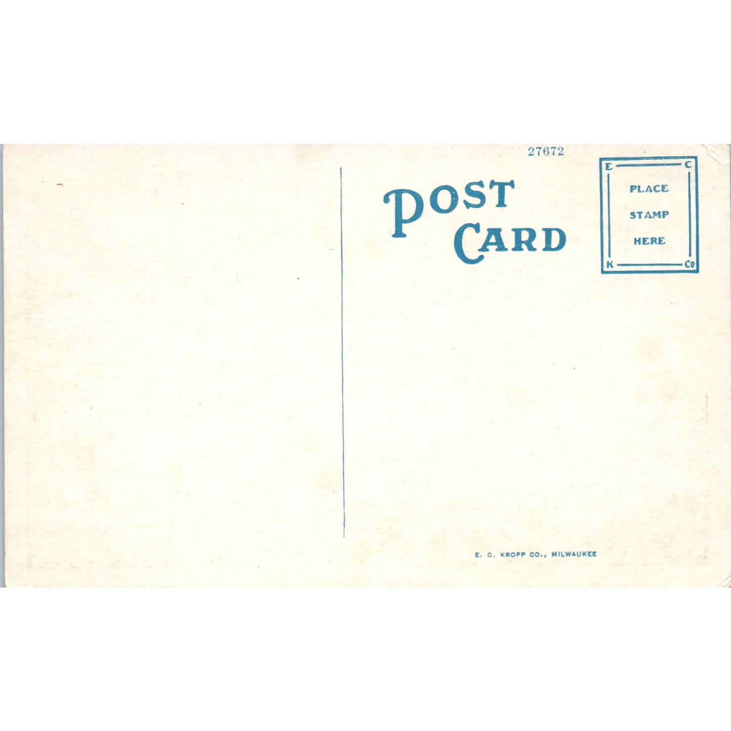 Niana Pure Food Company Plant Waukesha Wisconsin Original Postcard TJ9-P3