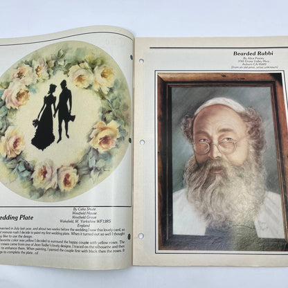 1984 June The China Decorator Magazine Red Breasted Nuthatches Linda Gerger TH8