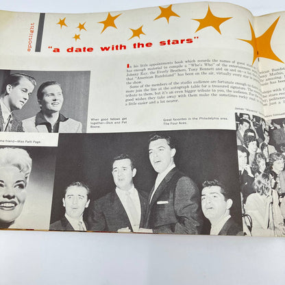 Dick Clark 1957 Annual Yearbook Magazine American Bandstand TF3