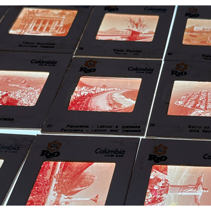 1960s Rio De Janeiro Brazil Set of 25 2x2 Slides TK2-S3-7