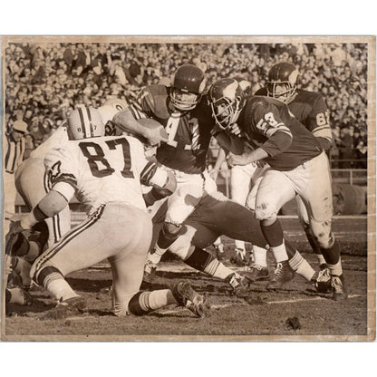 1970 Press Photo Football NFL Minnesota Vikings Green Bay Packers 8x10" TK2-FP