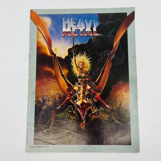 1981 Heavy Metal Magazine Movie Press Book Special 1981 Taarna Corben 81-5 TD5