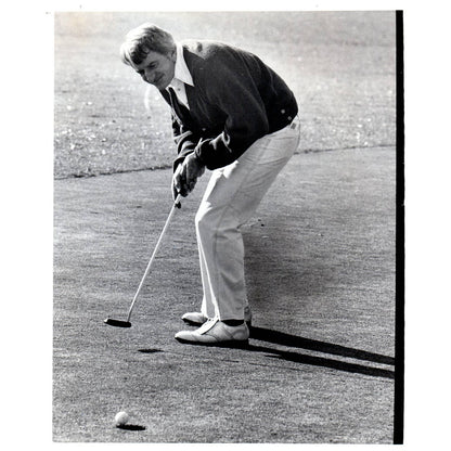 1979 Original Press Photo Golf Johnny McNamara Bing Maloney Golf Course 8x10 AD2