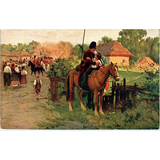 Pimonenko From The War - Original Postcard TJ7-RP1