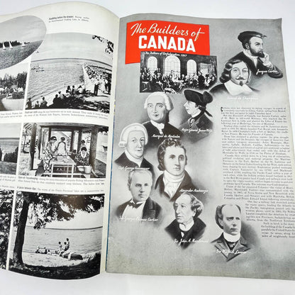 1941 Vintage CANADA Travel Calls You - Tourism CANADIAN ROYAL MOUNTED POLICE TF5