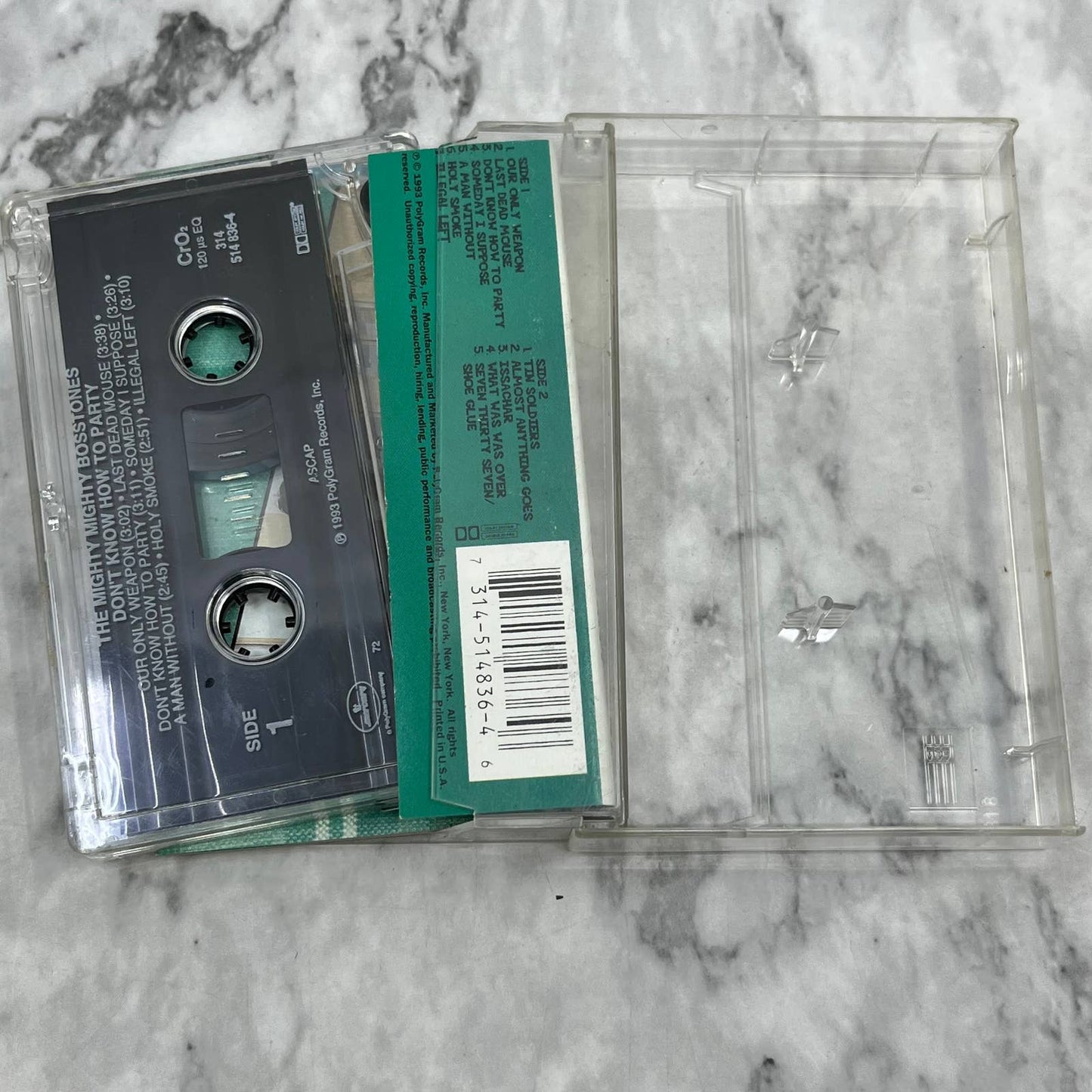 The Mighty Bosstones, Don't Know How To Party Cassette Tape TC7-42