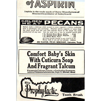 c1920 Harper's Magazine Ad - Cabot's Creosote Stains Samuel Cabot Boston EA3-4