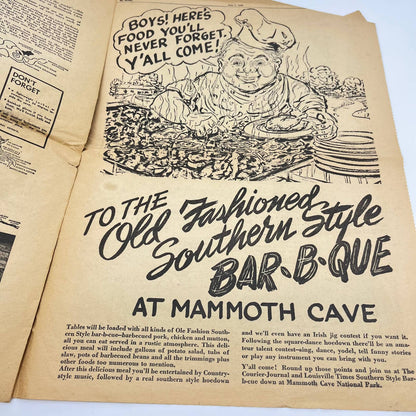 1959 Courier Journal The Hustler Newspaper Fort Knox Mammoth Cave Louisville TE8