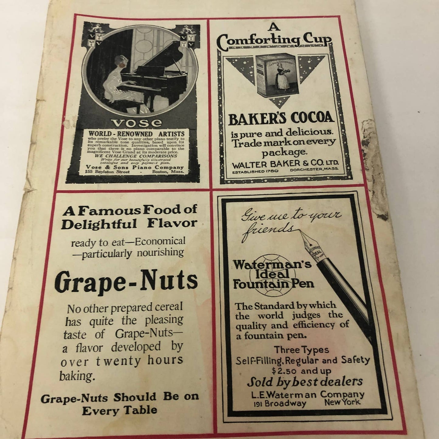 Harper's Monthly December 1919 World War I Spanish Influenza Pandemic