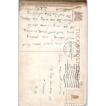 Don't Let Anybody Get Your Goat Raphael Tuck Original Postcard P2-12