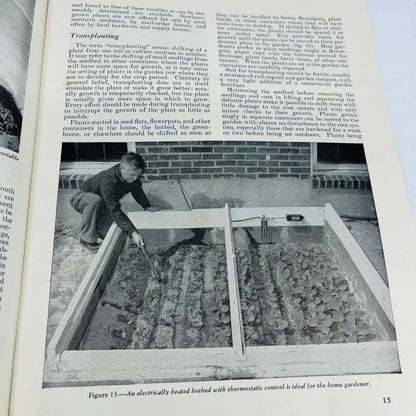 1964 Suburban & Farm Vegetable Gardens Bulletin 9 US Dept of Agriculture TB8