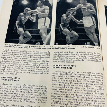 1957 Oct - The Ring Boxing Magazine Basilio-Robinson Jackson Slaughter TA5