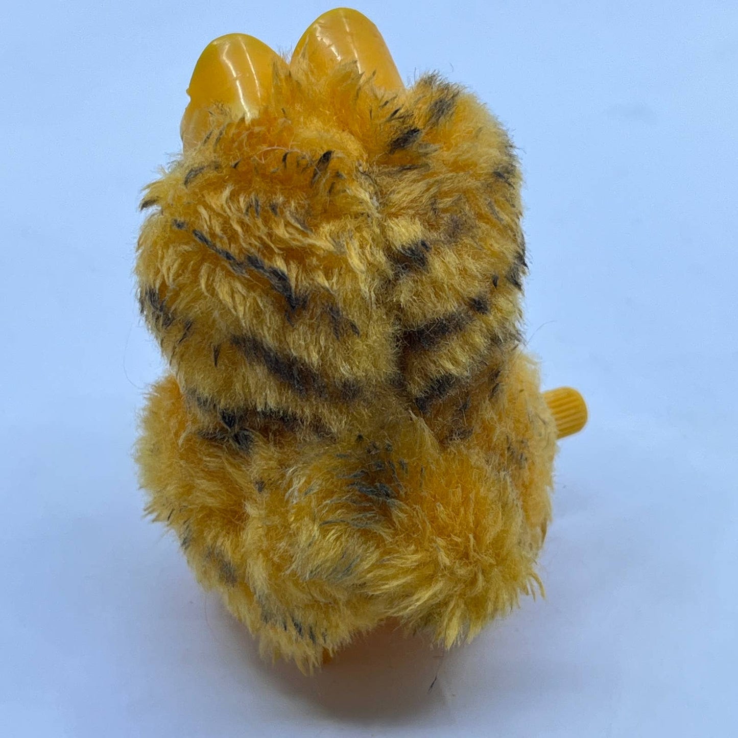 1981 Wind Up Toy Kate's Meow Fuzzy GARFIELD Taiwan 3" WORKS TH7