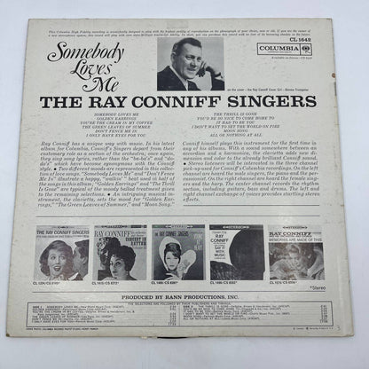 The Ray Conniff Singers Somebody Loves Me Vinyl Record Signed Authenticated TH3