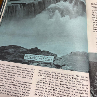 1960 “The Niagara Story” Niagara Falls Ontario Souvenir Picture Book A3