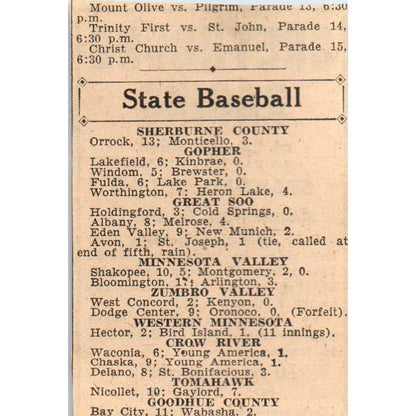 1935 Minneapolis Journal Newspaper Ad Greyhound Racing Savage Minnesota FL5-6