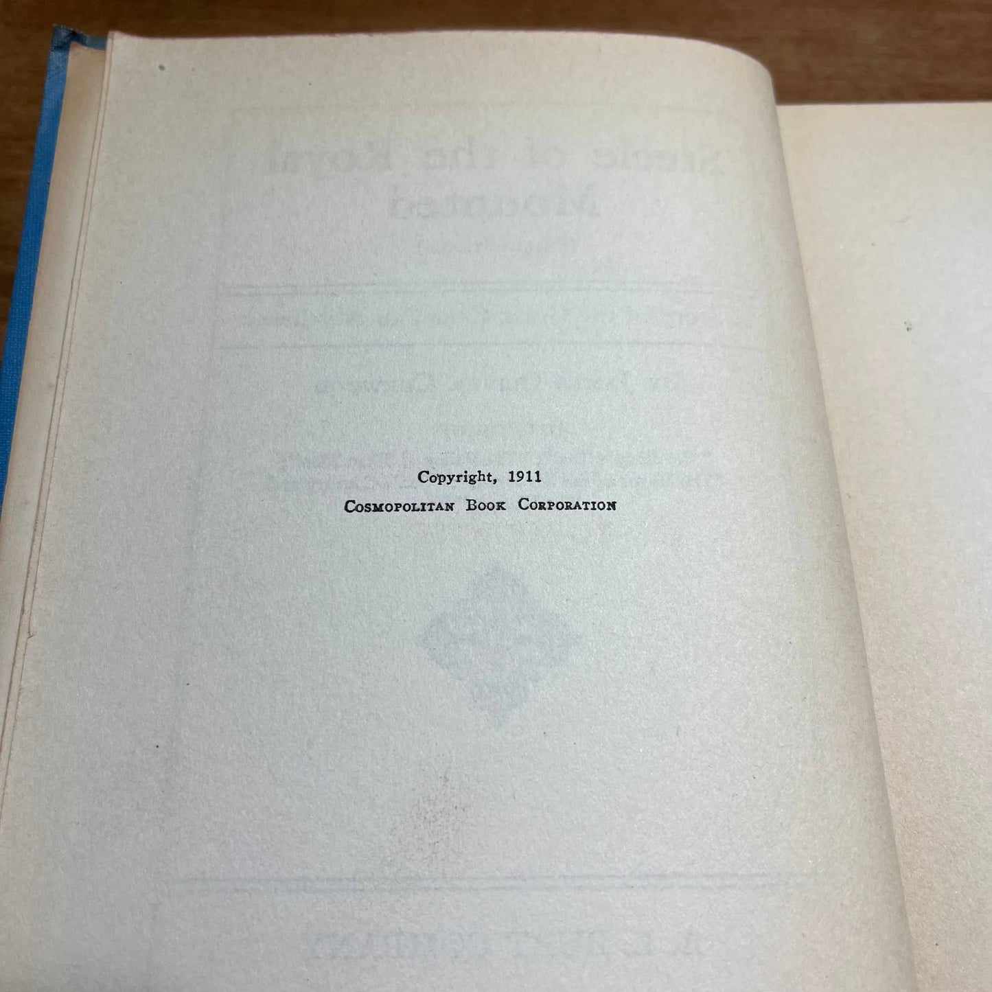 Steele of the Royal Mounted James Oliver Curwood First Edition 1911 H/C TH4