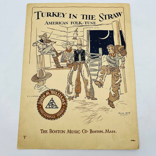 1931 Turkey in the Straw Sheet Music John M. Williams Boston Music Co TD3