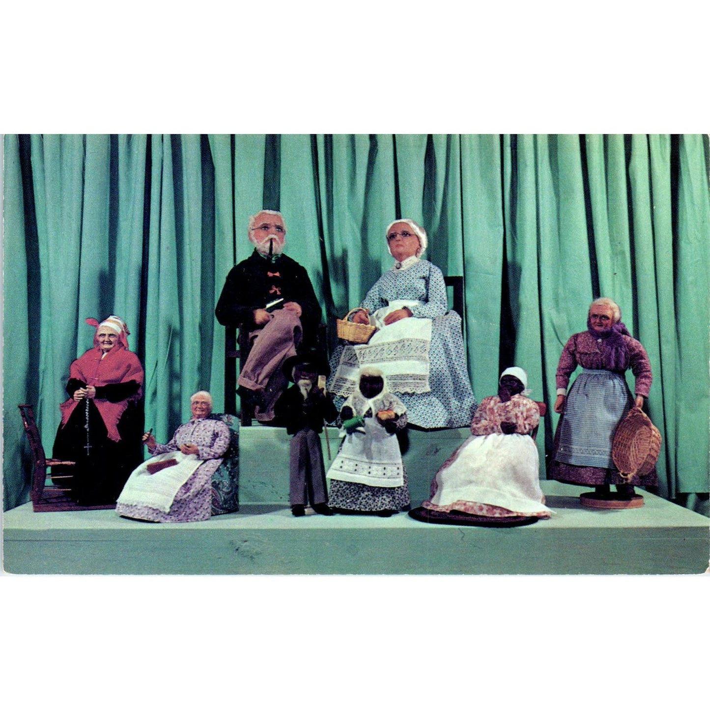 Rare Dolls From the Collection of M.D. Gurney Original Postcard PB10