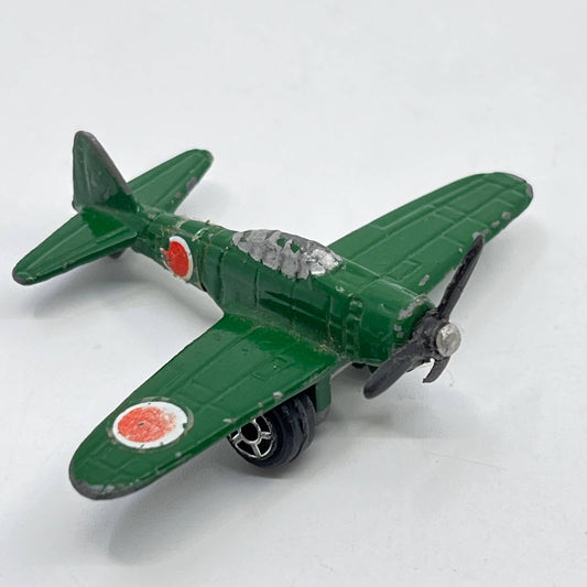 Tootsie Toy Japanese Mitsubishi A6M Zero Die Cast Toy War Plane SD6