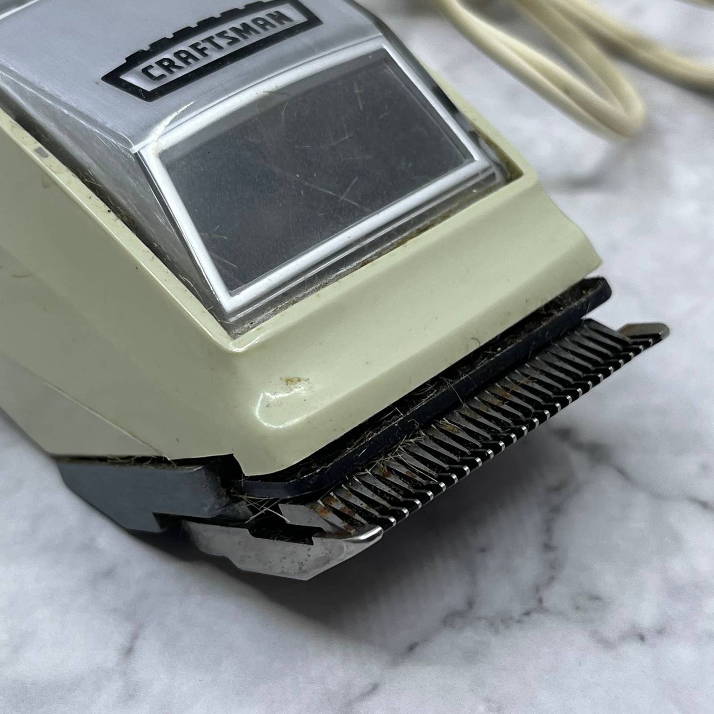 VTG Sears Roebuck Hair Trimmer 758.9362 Craftsman Adjustable Clippers WORKS TE3