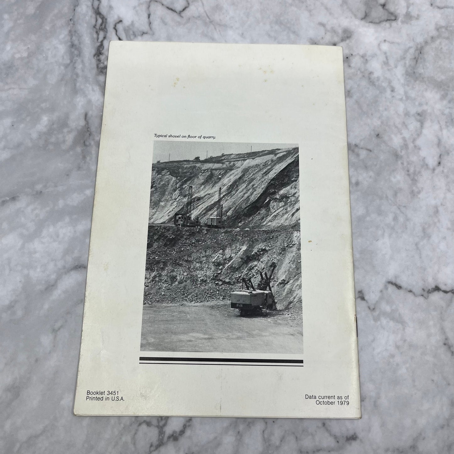1979 H.E. Millard Quarry Employee Open House Promo Booklet L4-2